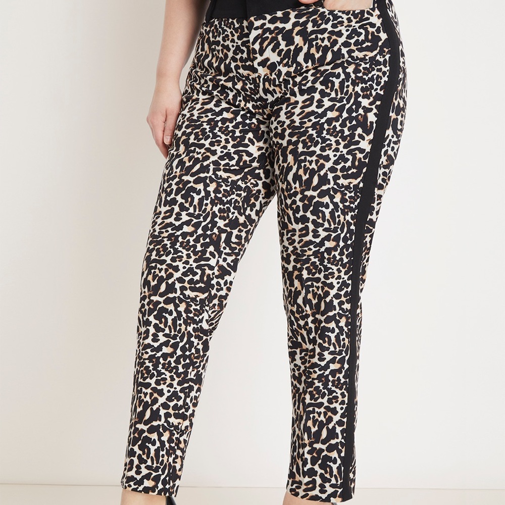 Eloquii Leopard Kady Pant